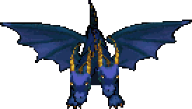 Pequeño Dragón Azul